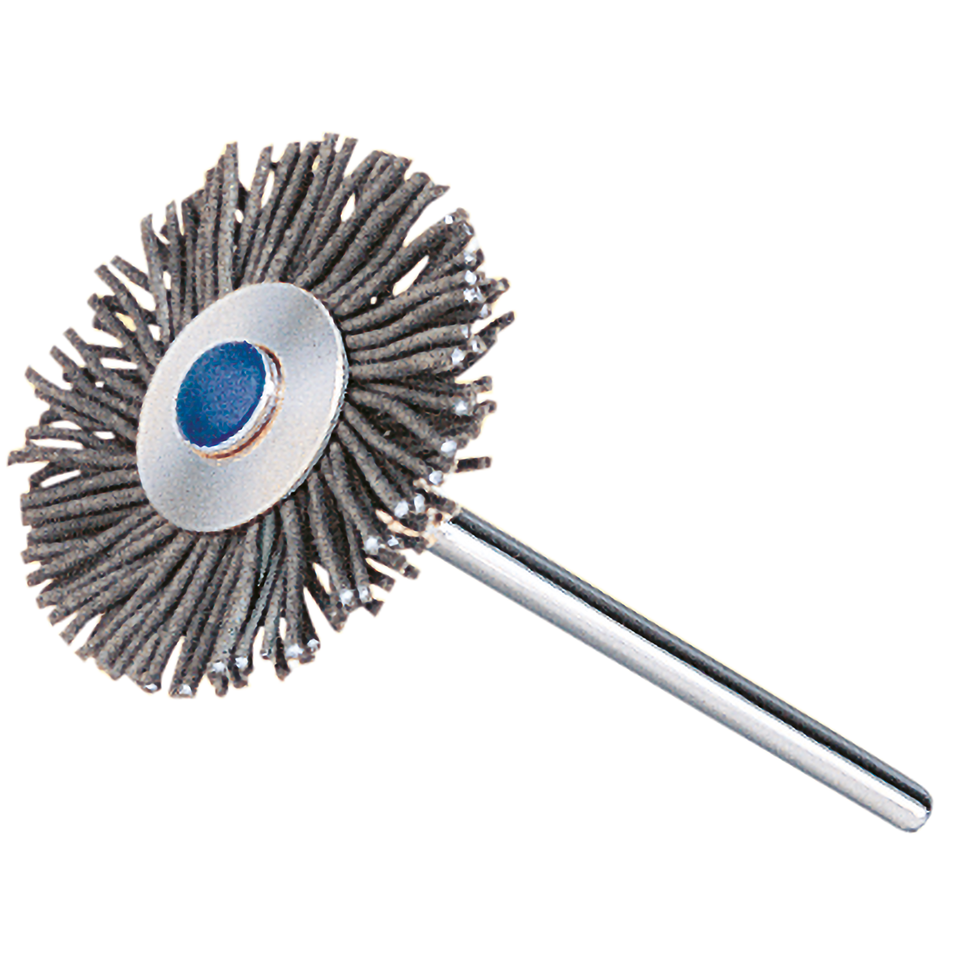 Abraso-Fix Round brushes regular, blue Ø 22 mm 8 Pieces